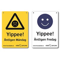 Rolig skylt