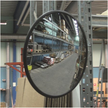Kontrollspegel av glas, Ø 300mm