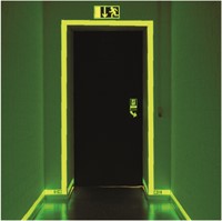 Efterlysande folie (självhäftande) på rulle