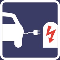 trafikmärke laddstation