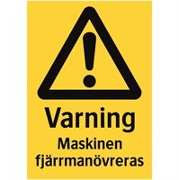 Varningsskylt