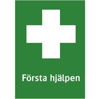 Nödskylt: Första hjälpen
