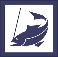 Skylt: Fiske