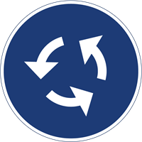 trafikmärke cirkulationsplats