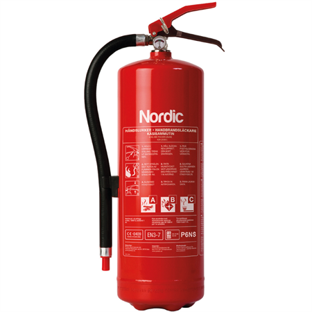 Brandsläckare Nordic P6NS