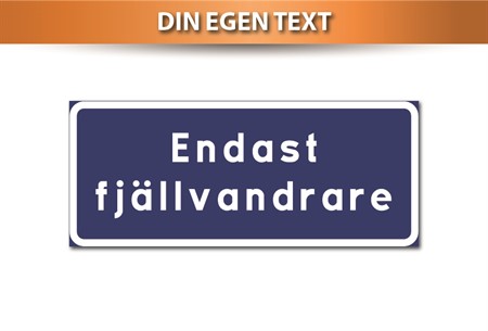 2 rader (blå/vit)