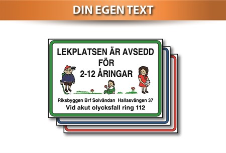 Din egen skylt