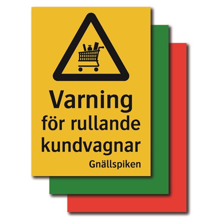 Din egen skylt för väggmontage, 74x105mm (eller upp till 0,01m2)