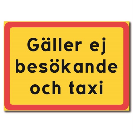 Din egen reflexskylt för stolpmontage, ca400x400mm