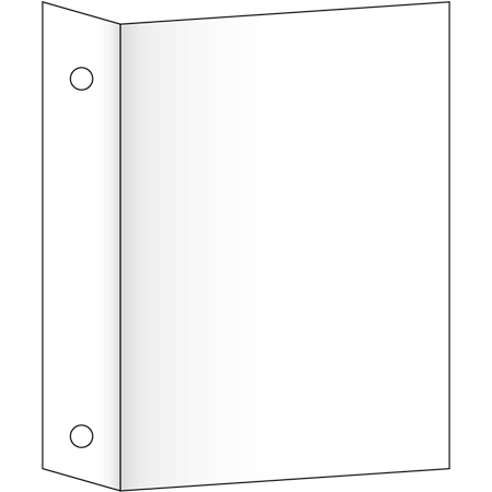Flaggskylthållare, 148x210mm