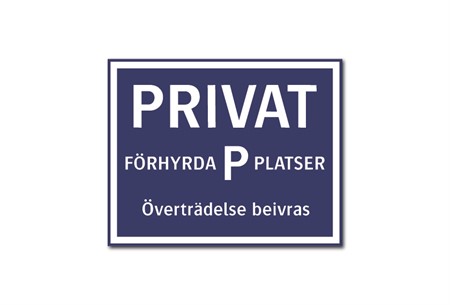 P-skyltar