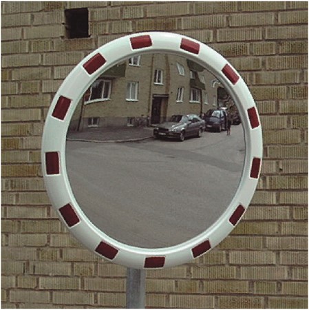 Trafikspegel av okrossbart PET, Ø 600mm