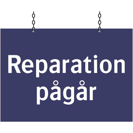 Informationsskylt för upphängning, 210x148mm