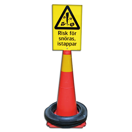 Plastkon/skylthållare