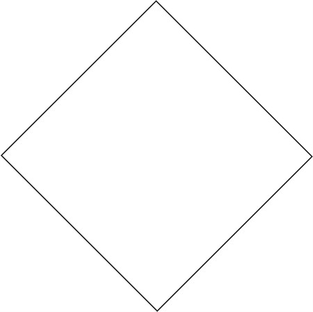 Skyltplåt till varningsetikett, 300x300mm