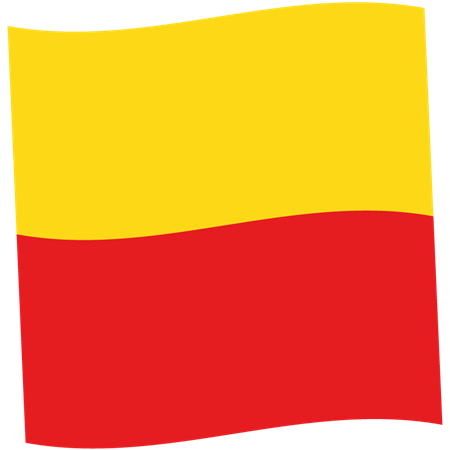 Varningsflagga, 400x400mm
