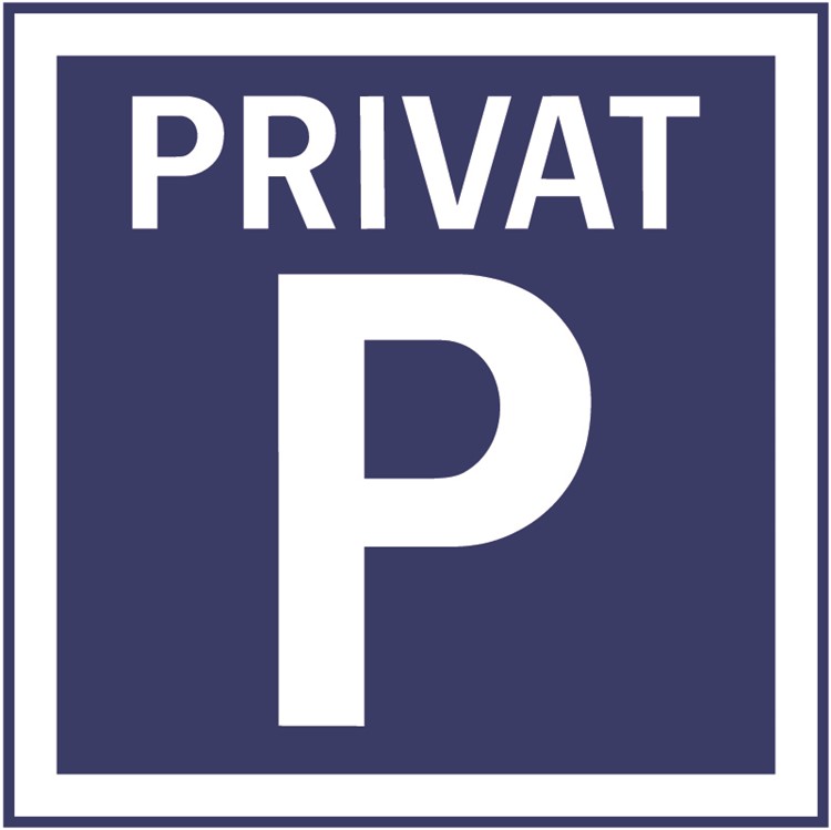 Parkeringsskylt: Privat